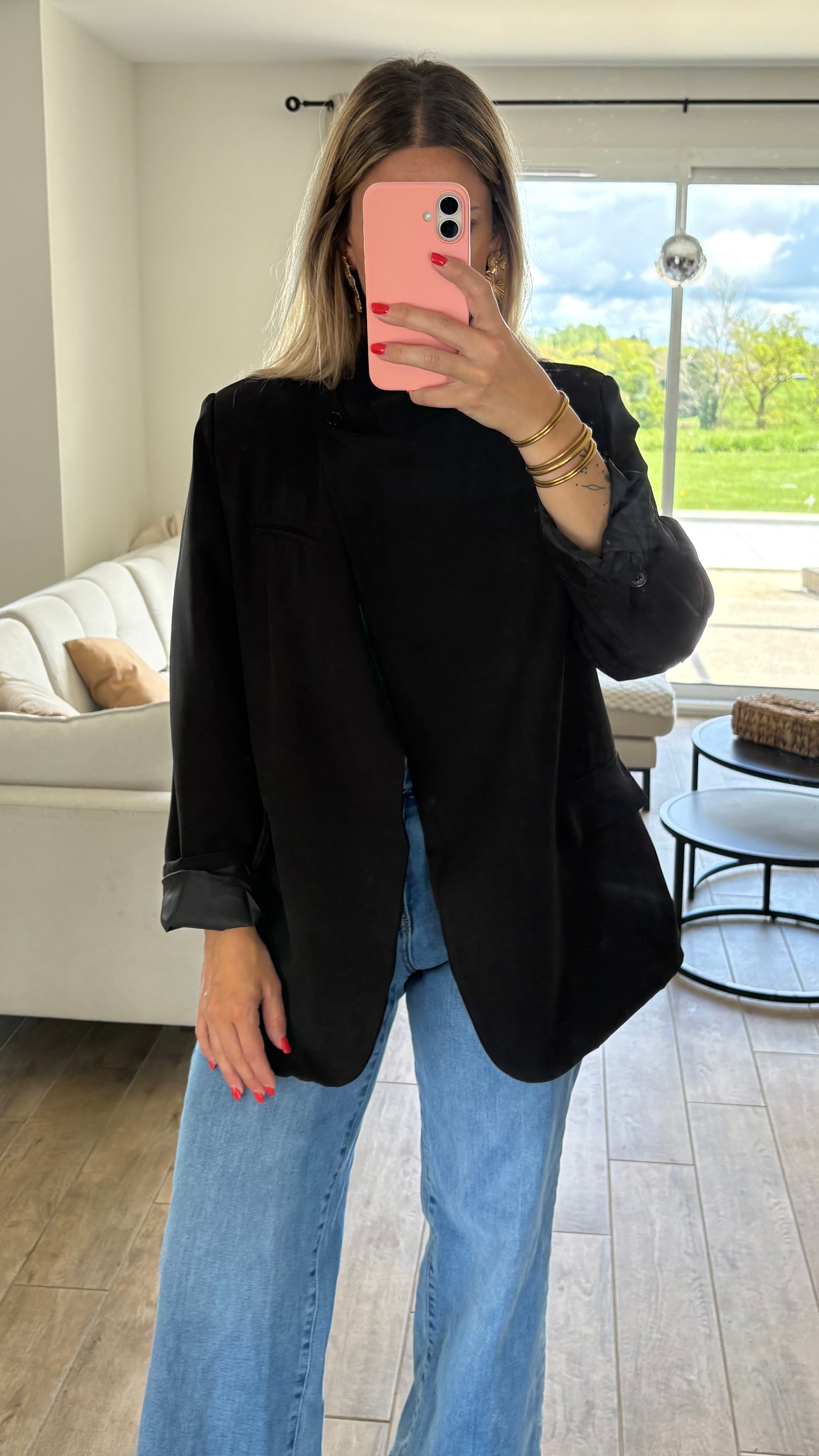 Blazer asymétrique