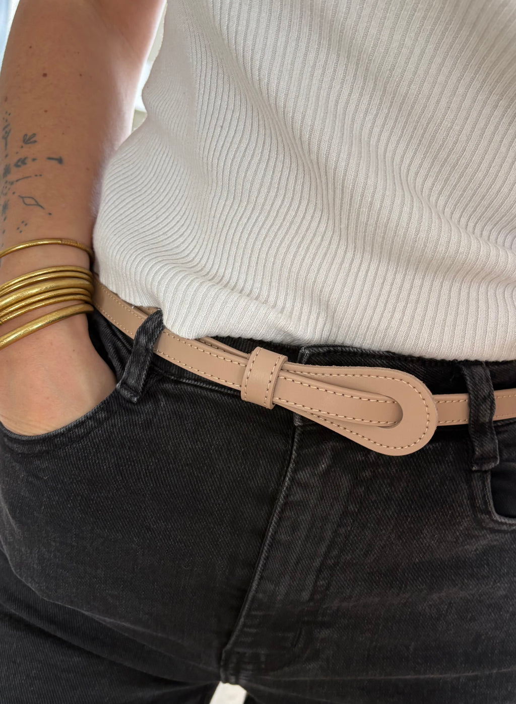 Ceinture cuir