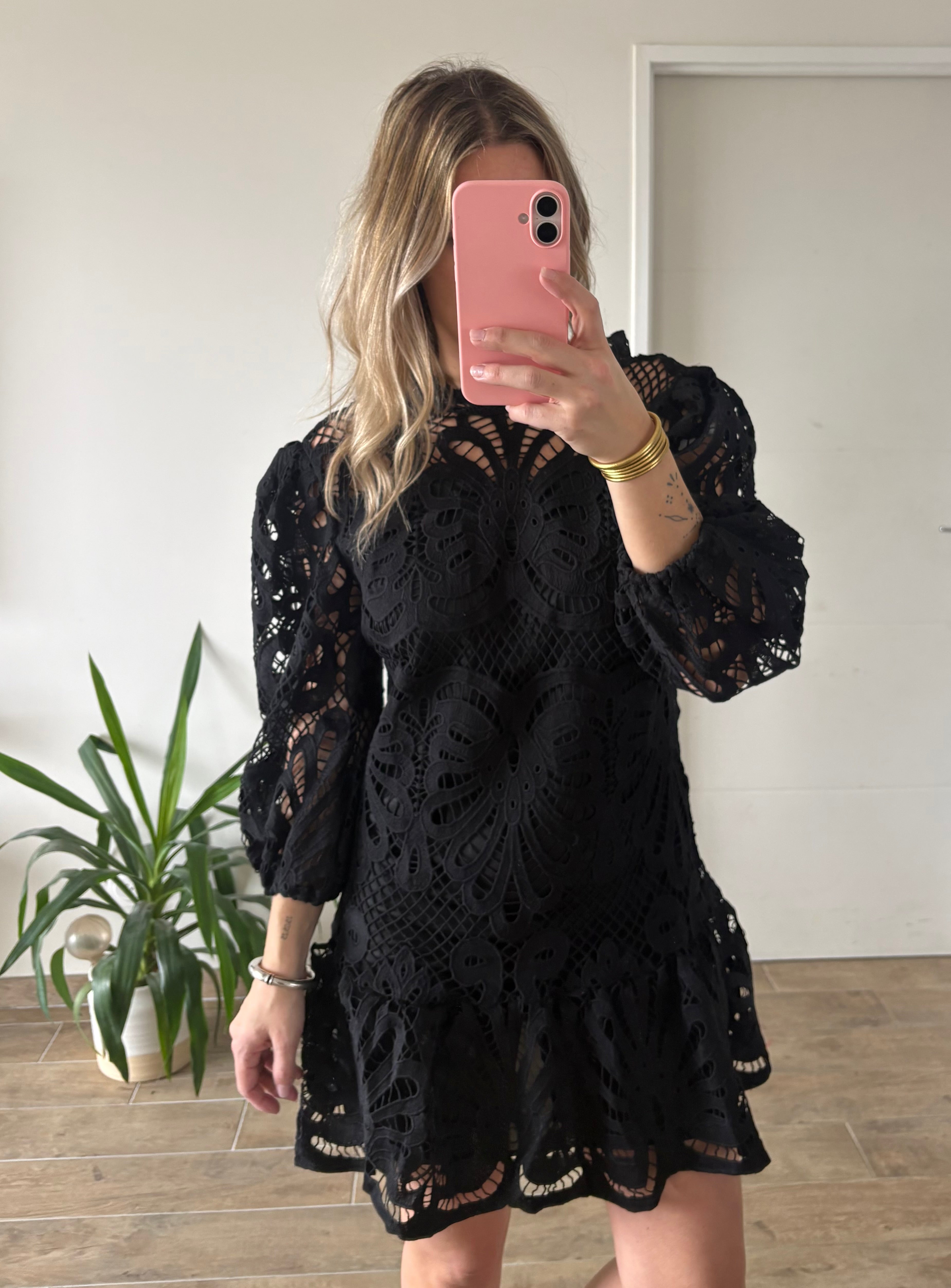 Robe dentelle