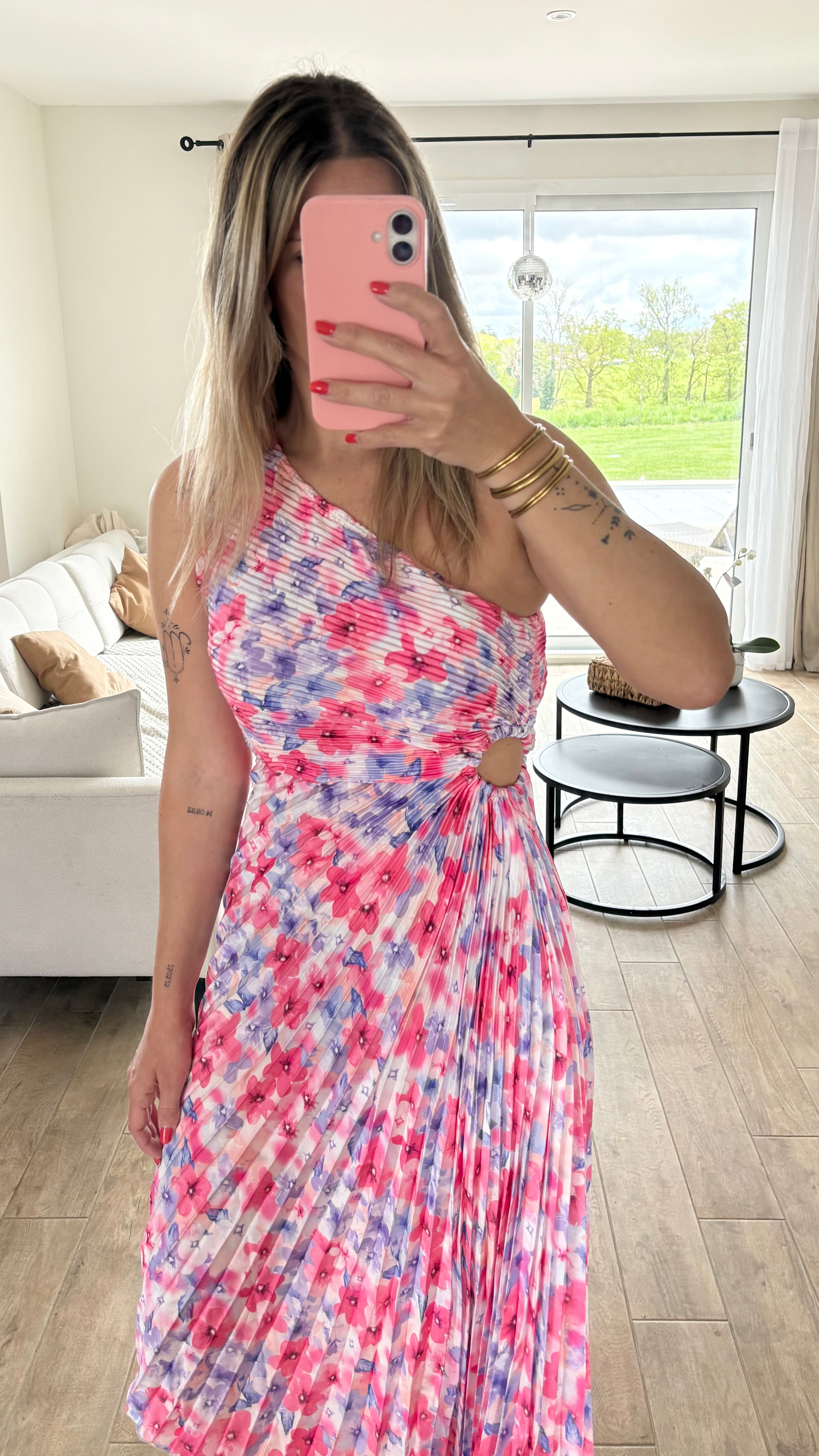 Robe longue asymétrique 🩷