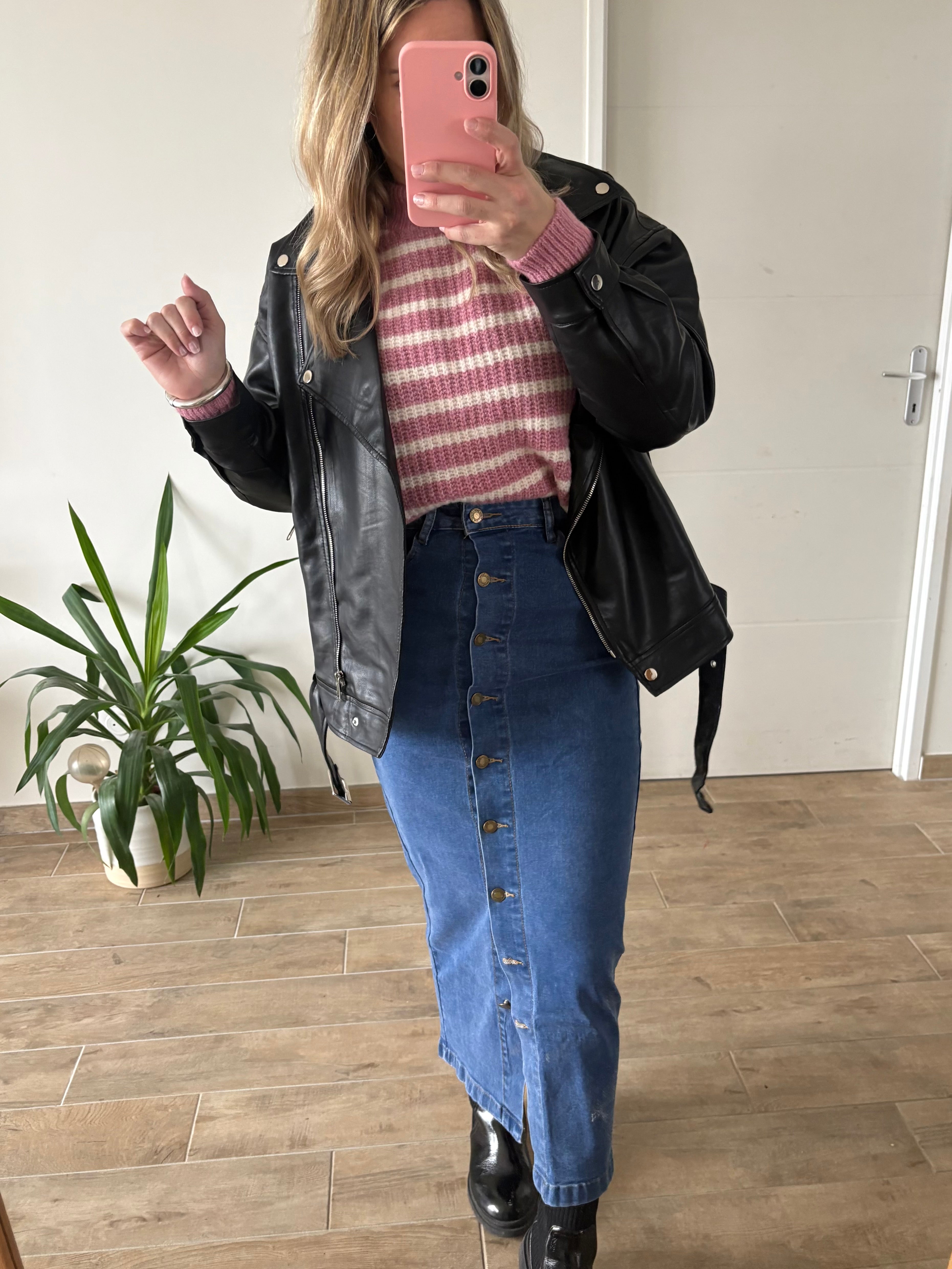 Jupe jean