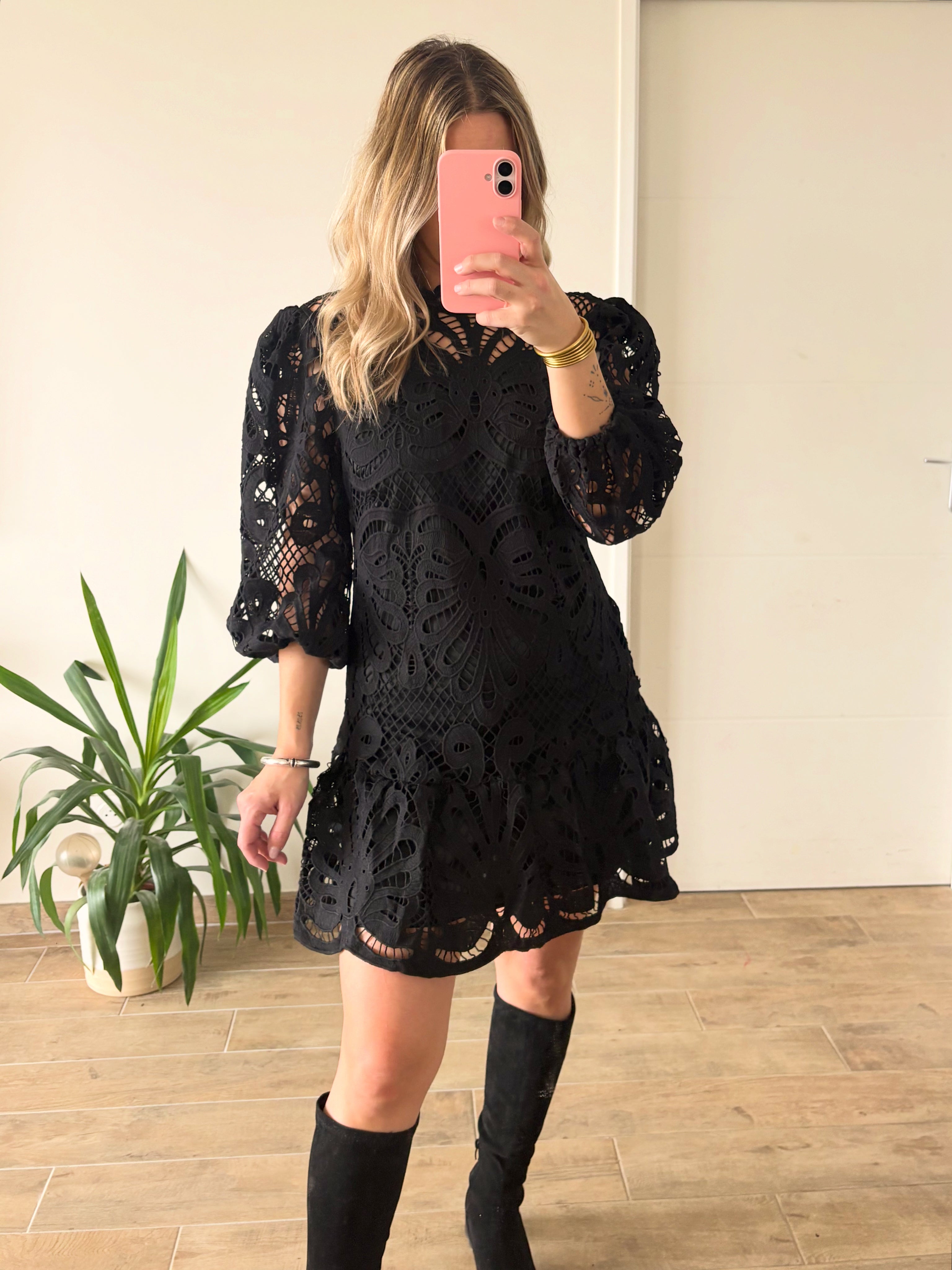 Robe dentelle