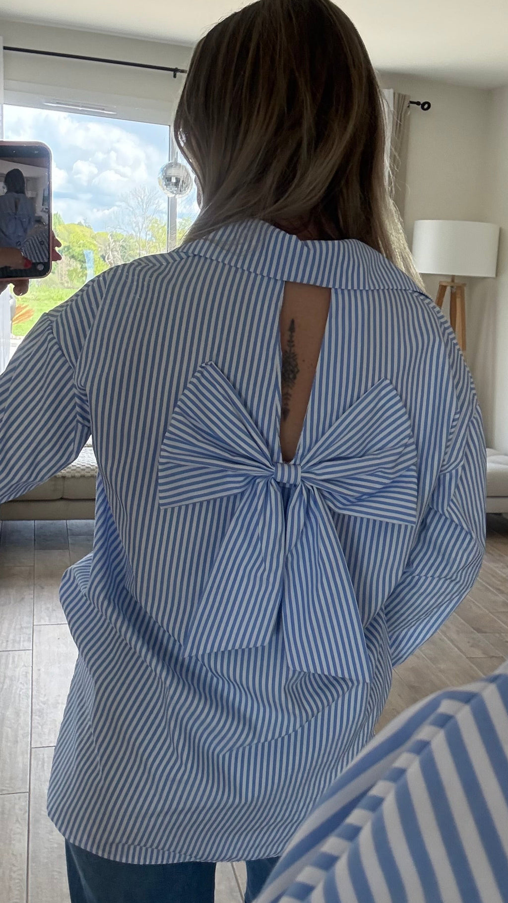 Chemise noeud 🩵