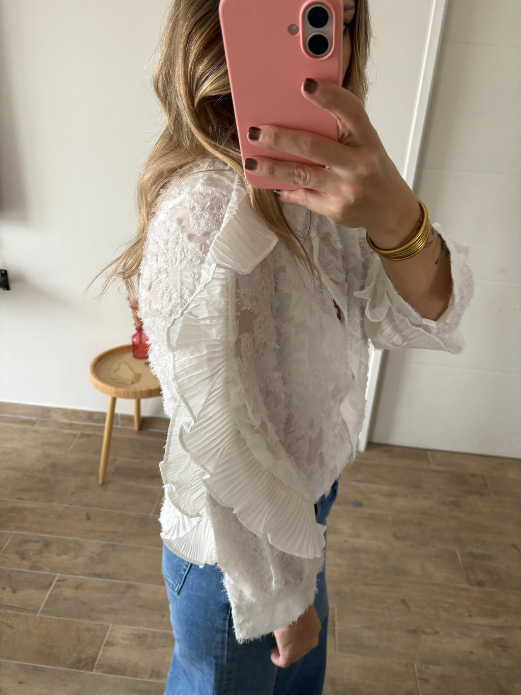 Blouse volants