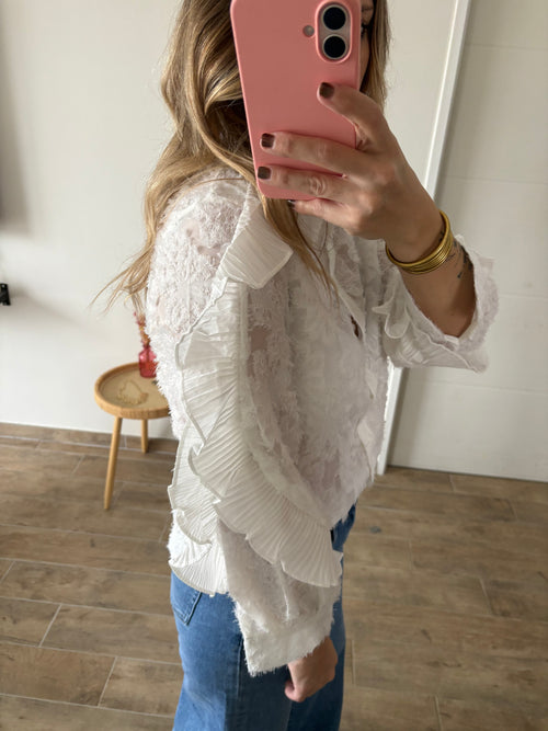 Blouse volants