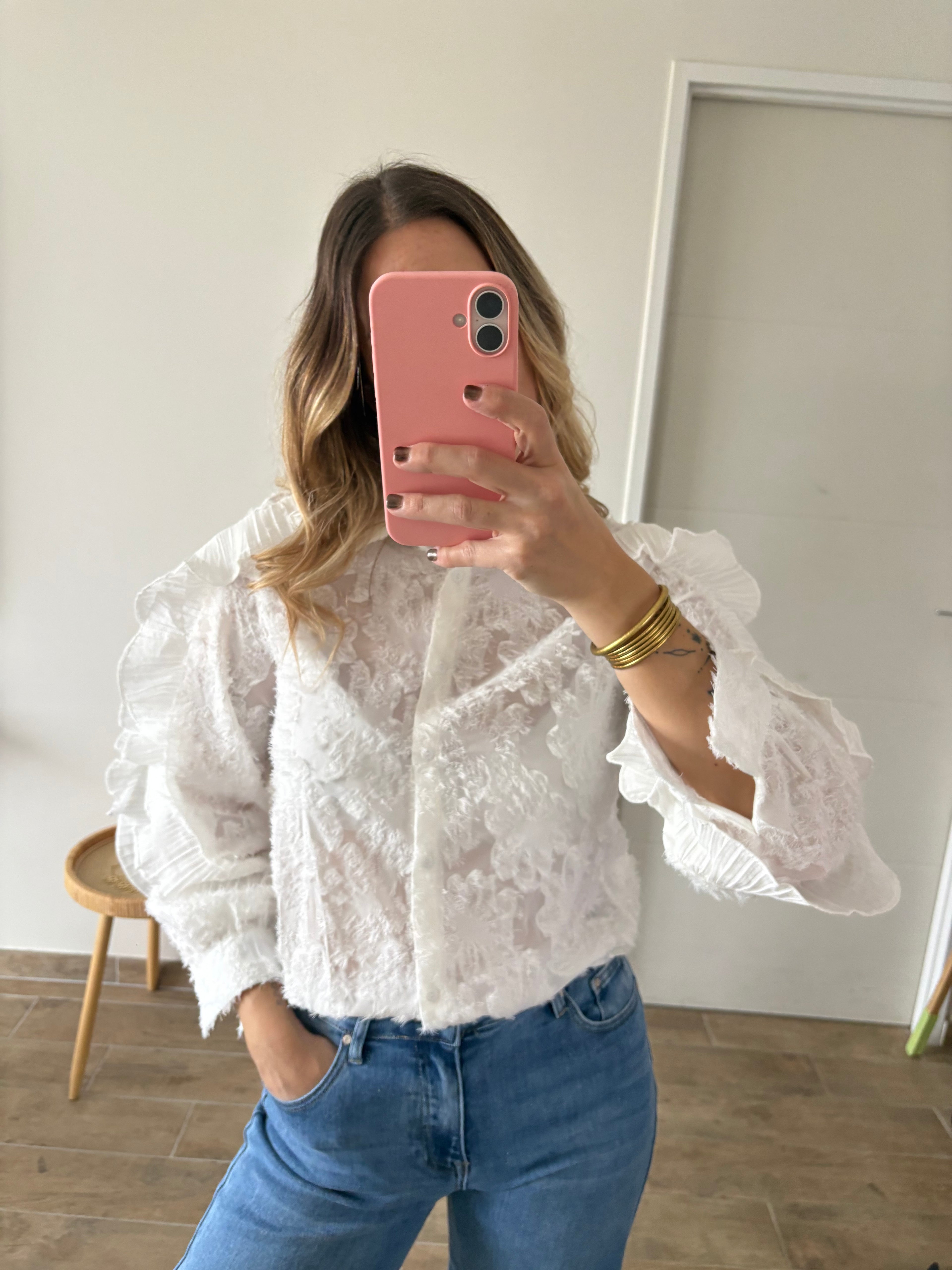 Blouse volants