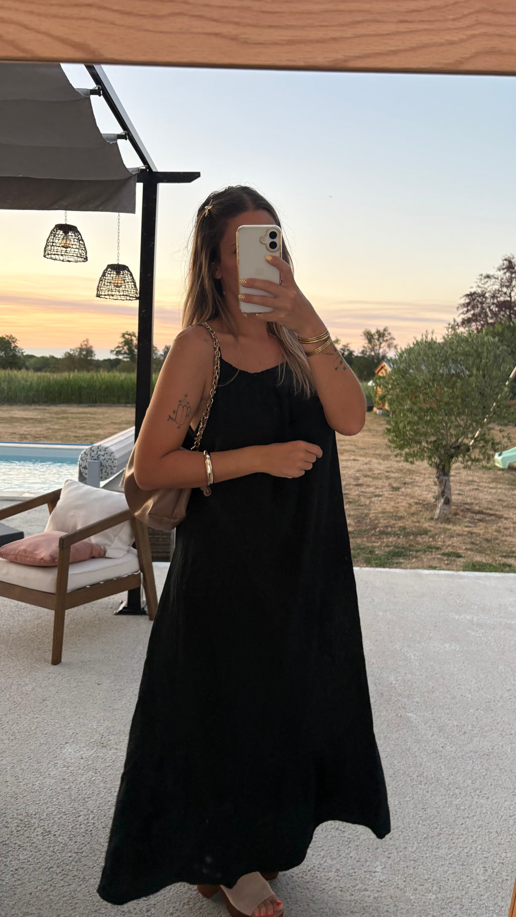 Robe Gaz de coton