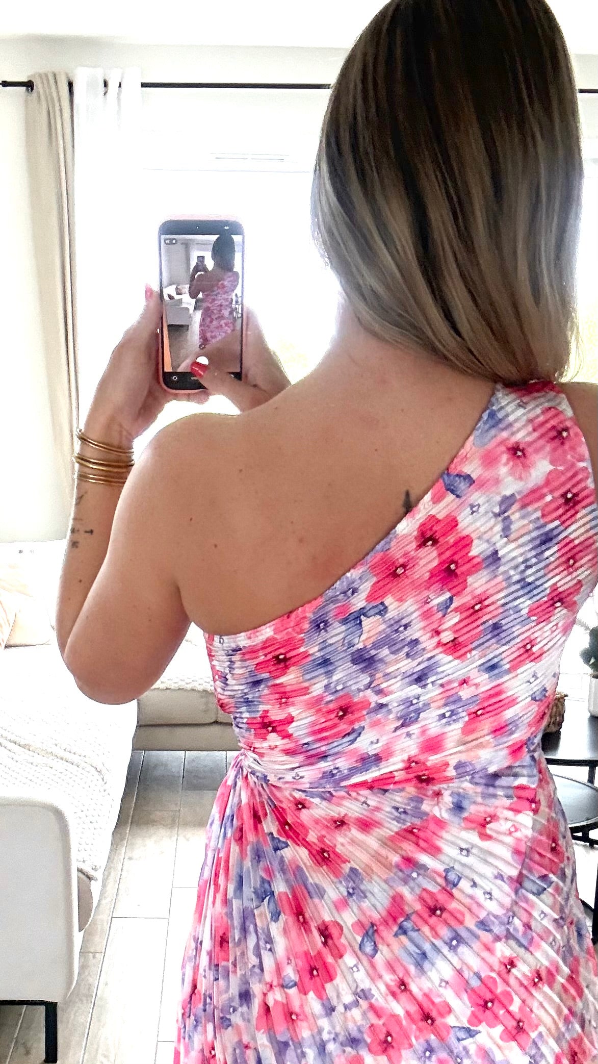 Robe longue asymétrique 💜