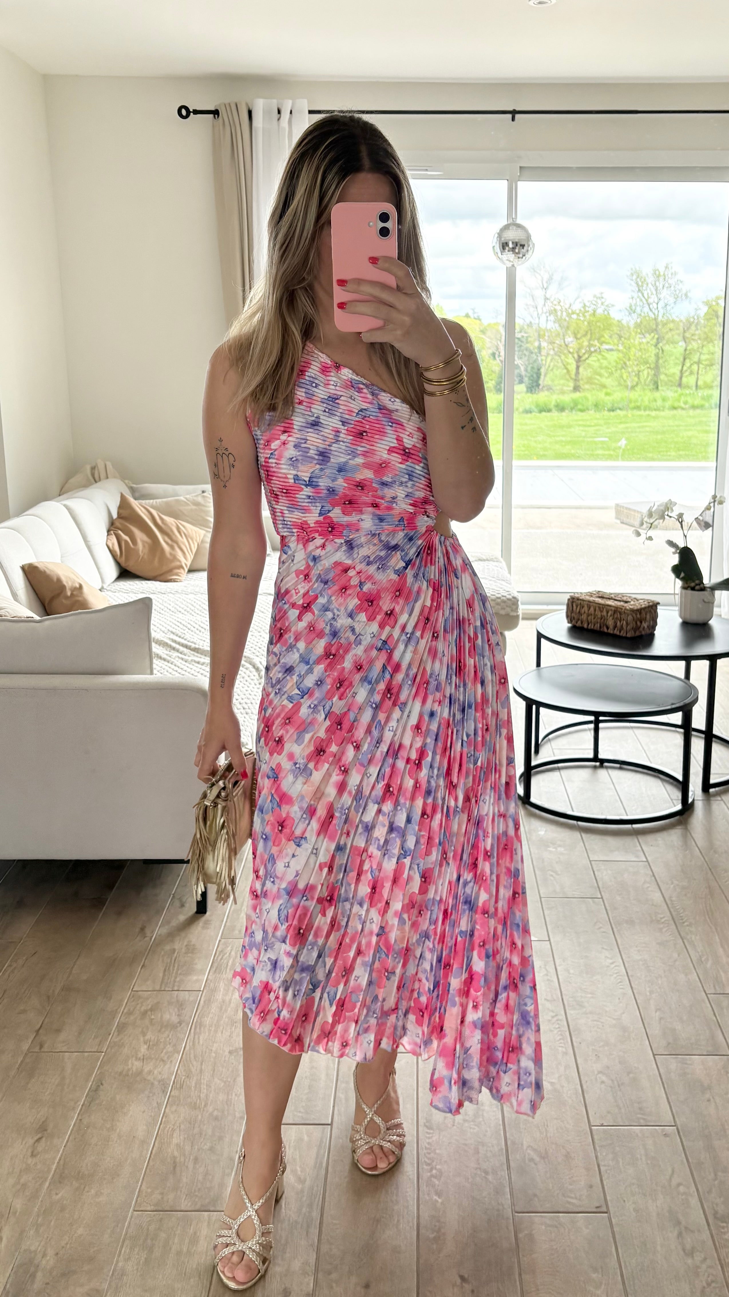 Robe longue asymétrique 💜