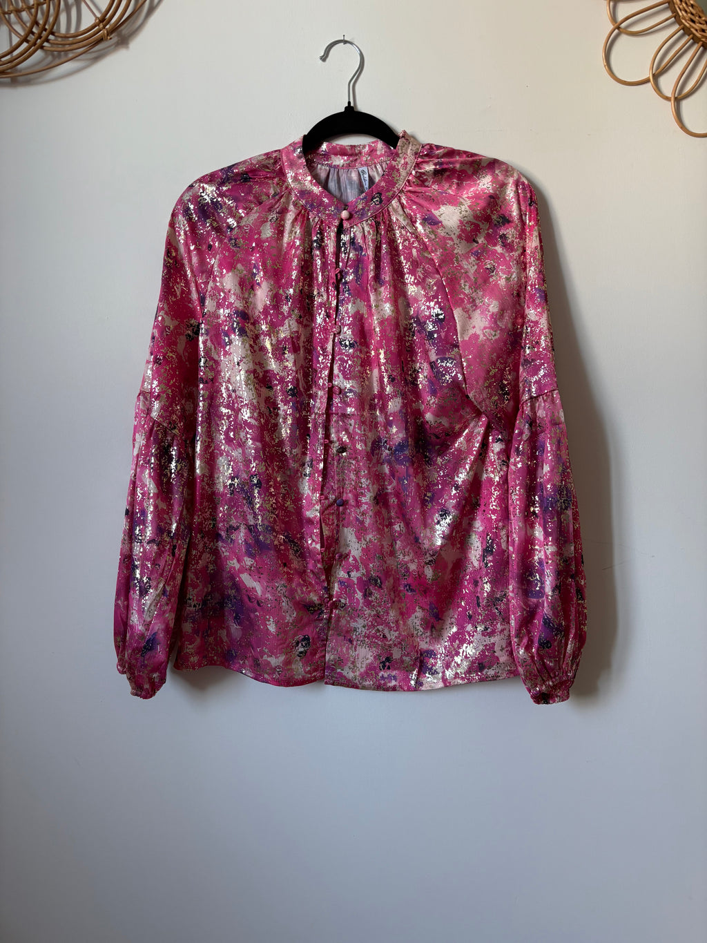 Chemise rose