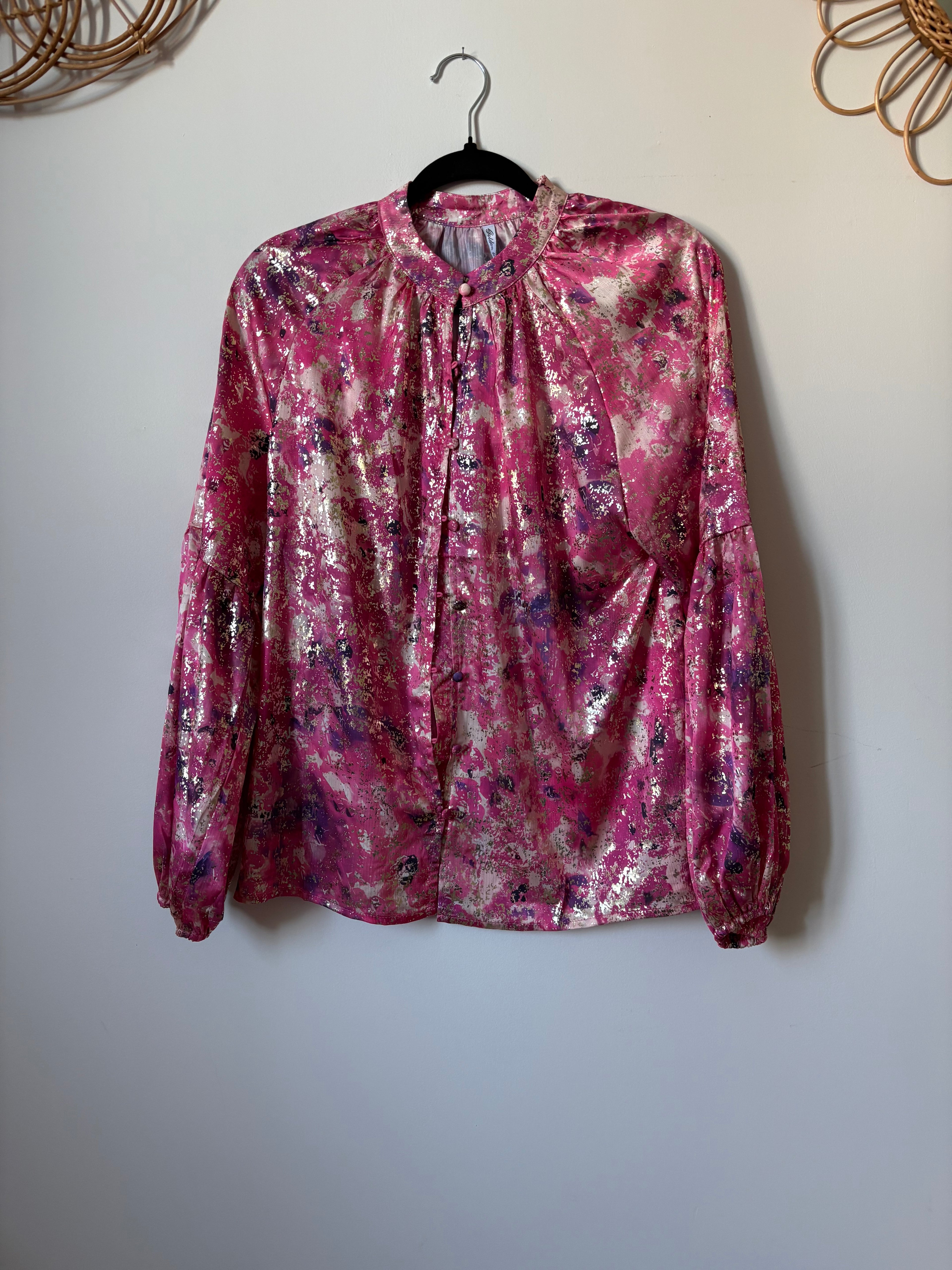 Chemise rose