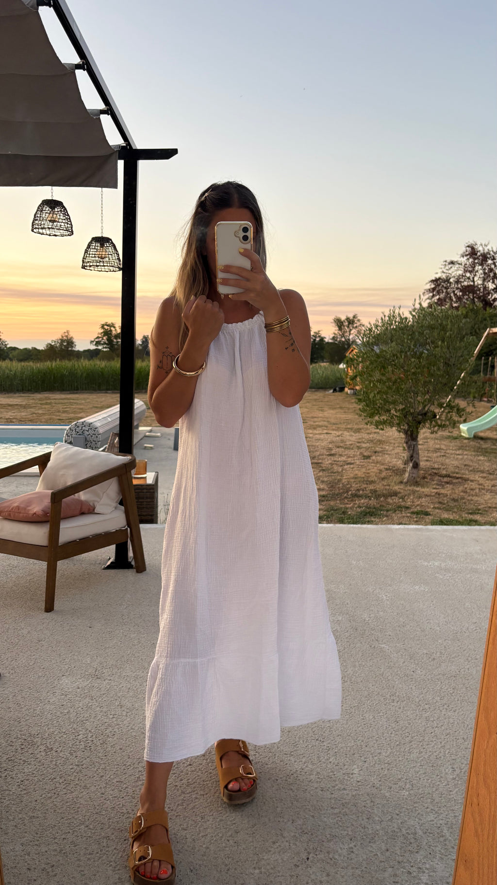Robe Gaz de coton