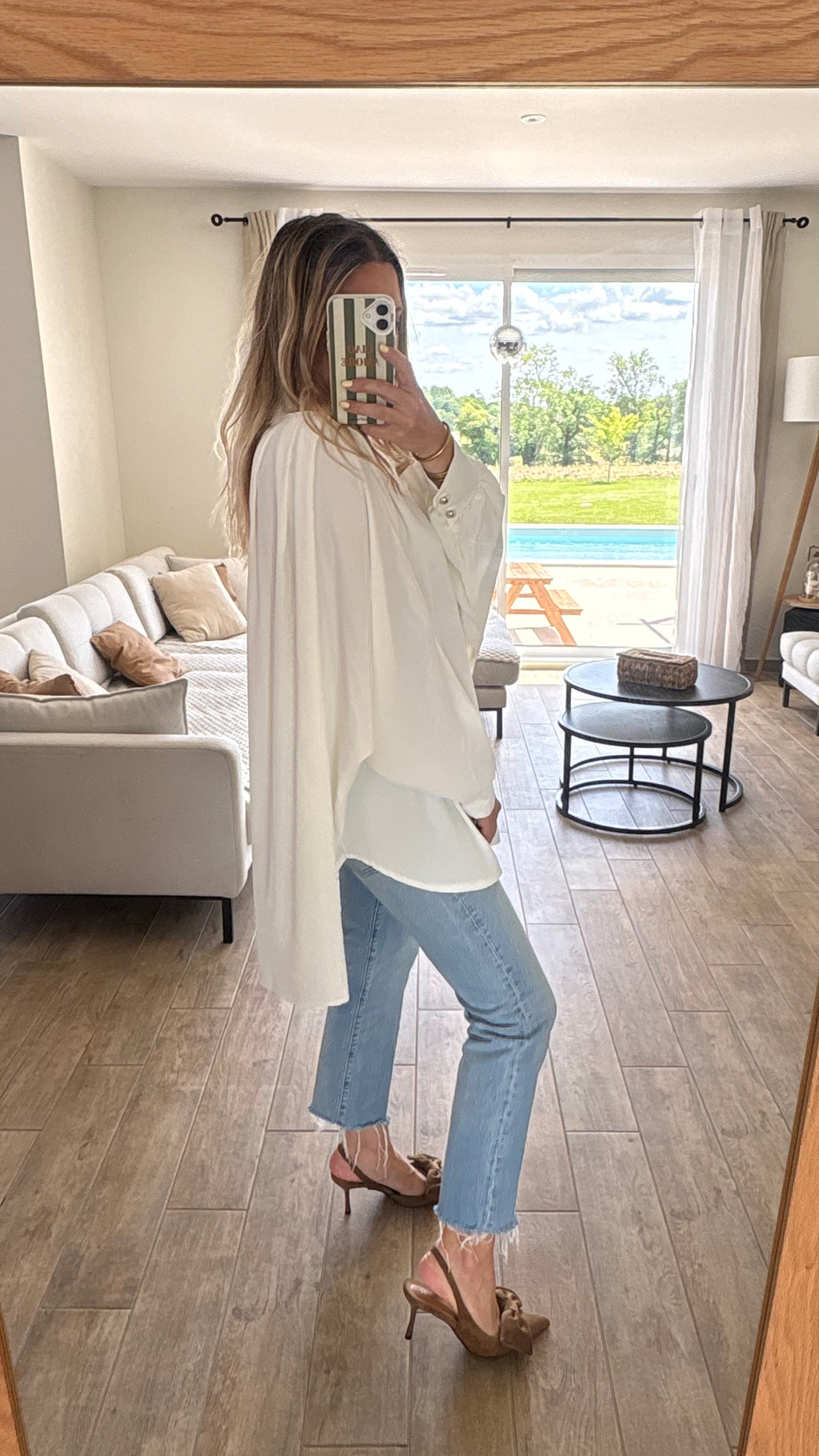 Blouse fluide