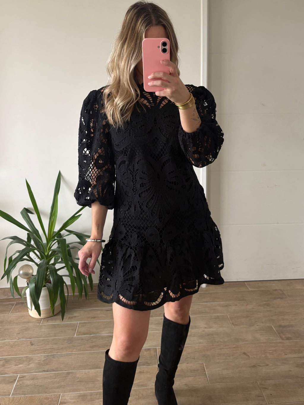 Robe dentelle