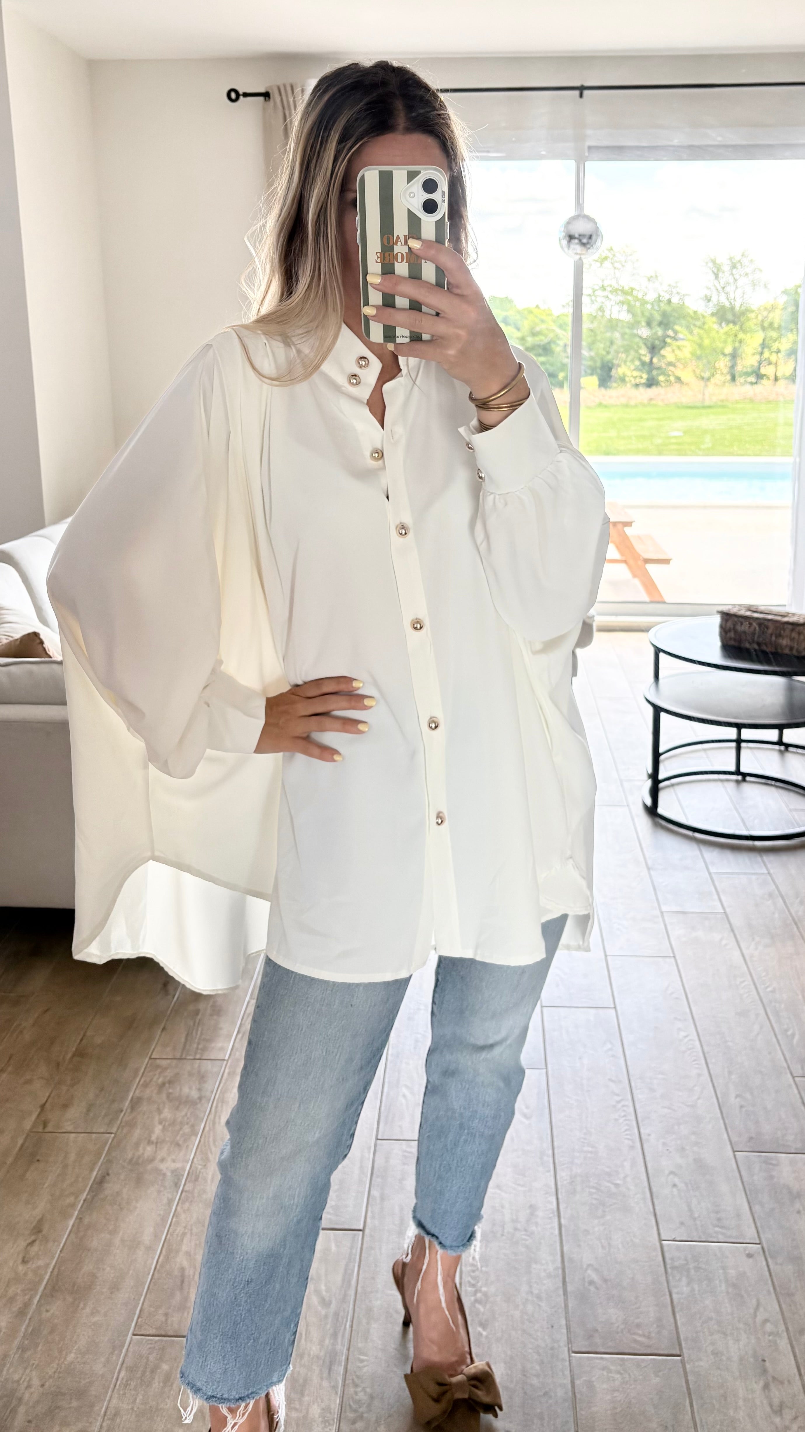 Blouse fluide