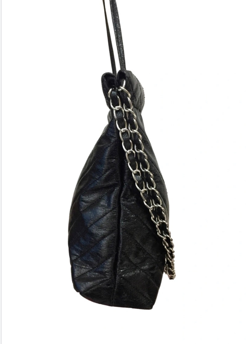 Sac noir chaînette