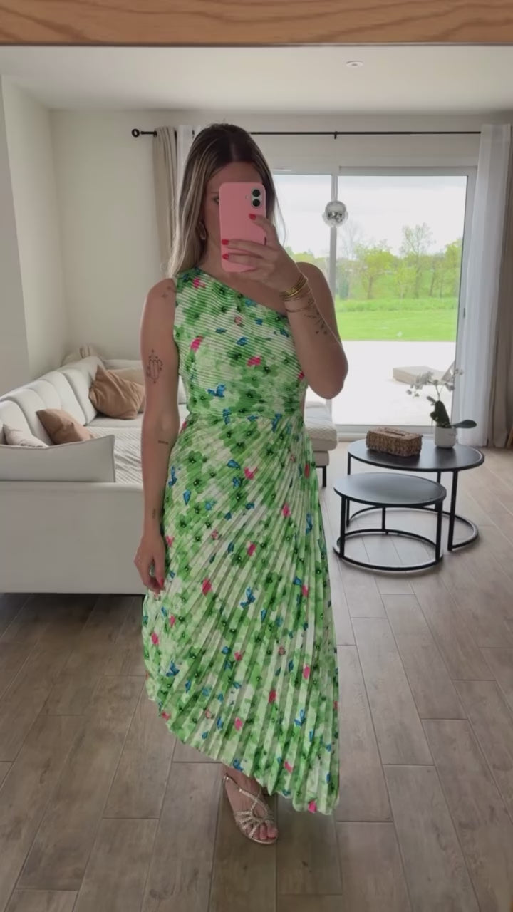 Robe longue asymétrique 💚