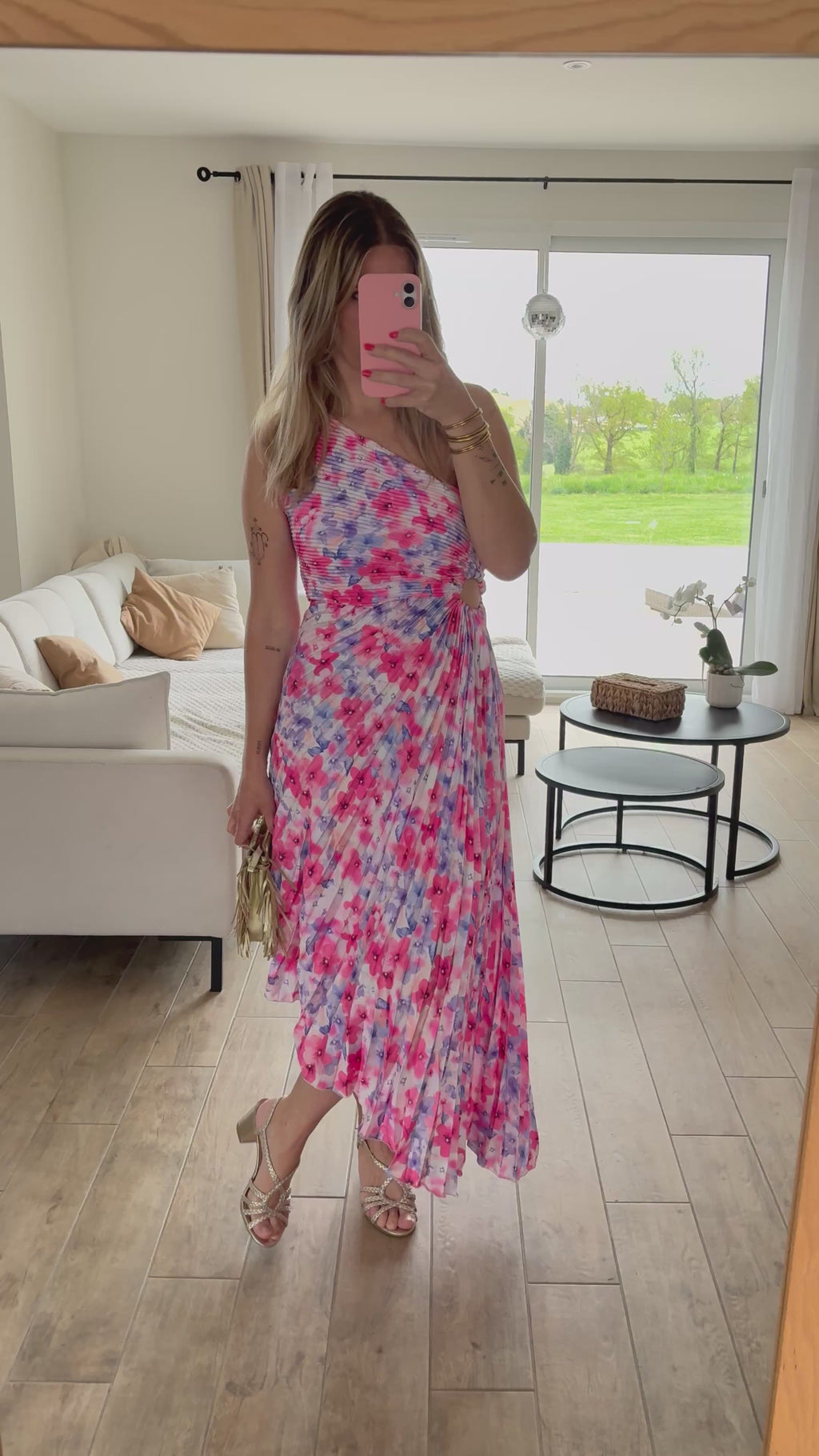 Robe longue asymétrique 🩷