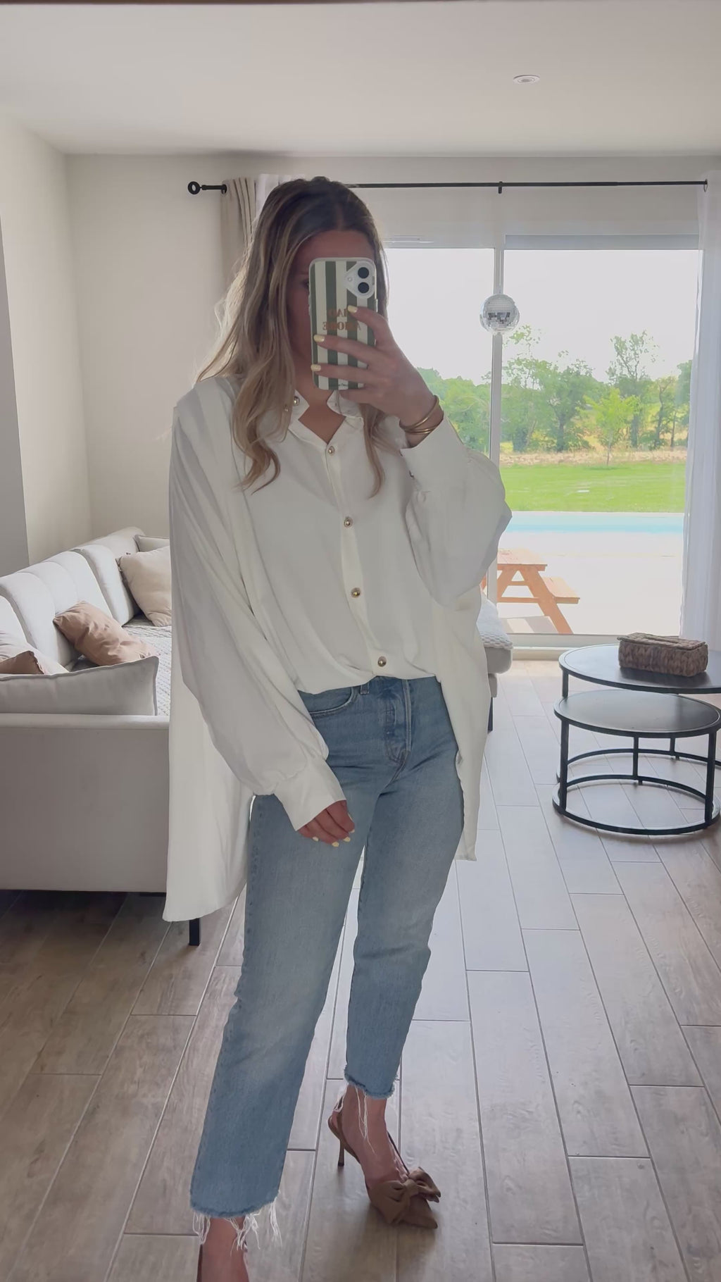 Blouse fluide